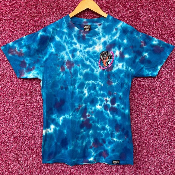 Broken Promises Hand and Cobra tiedye tshirt size Small - Picture 2 of 4